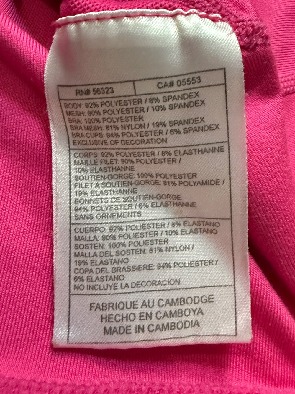 Nike Hot Pink Fit Dry Racerback Athletic Tank Top XS-Barbiecore Sporty Chic - Picture 8 of 8